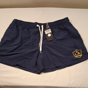NWT MLS LA Galaxy Soccer Shorts